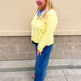 Golden Hour Button Down Sweater - The Pink Pineapple 850