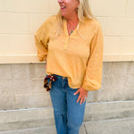Golden Meadow Gauze Blouse - The Pink Pineapple 850