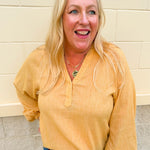 Golden Meadow Gauze Blouse - The Pink Pineapple 850