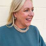 Golden Tortoise Huggie Hoops - The Pink Pineapple 850