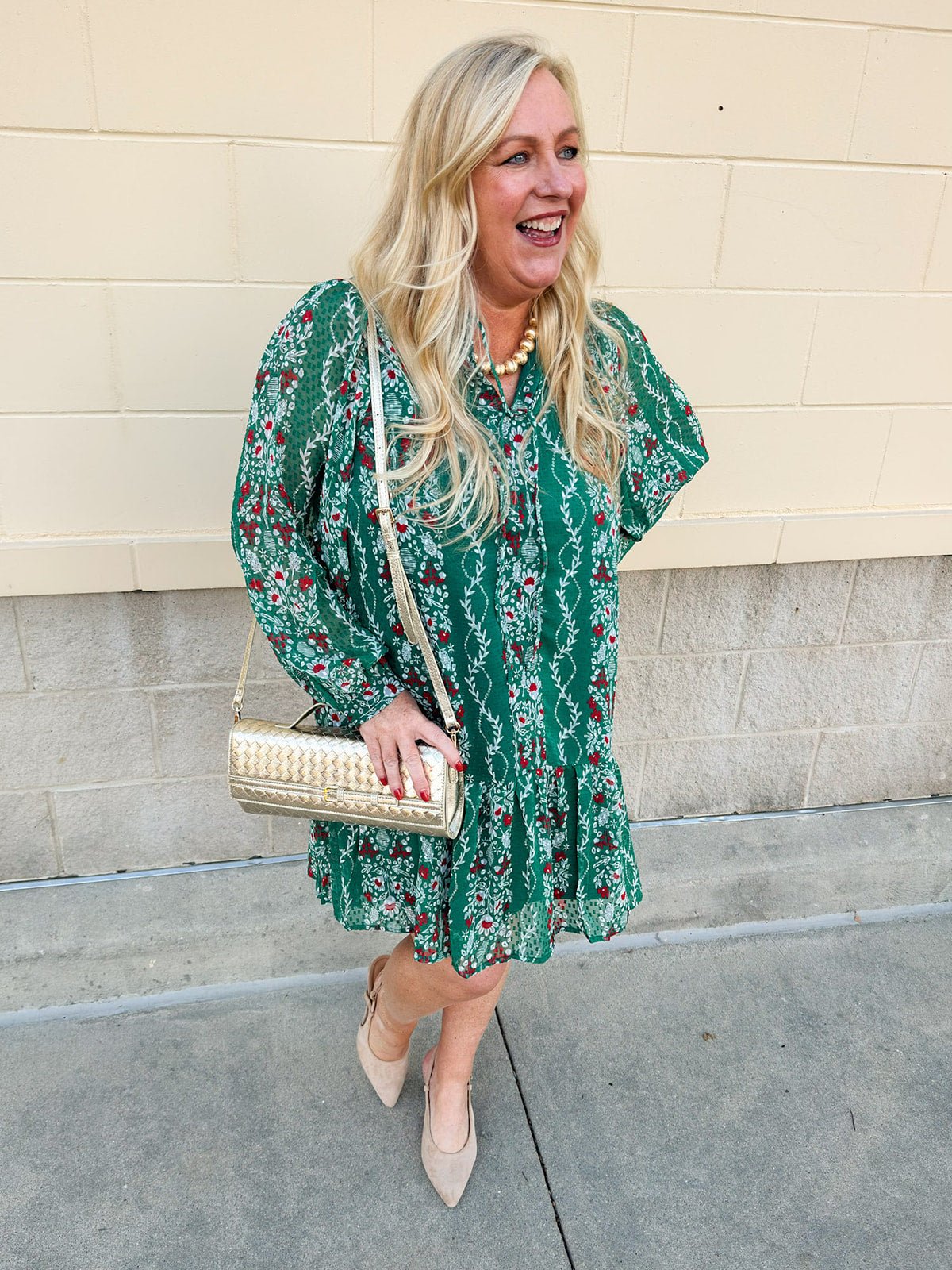 Golden Weave Luxe Crossbody Bag - The Pink Pineapple 850