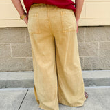 Golden Goal Wide Leg Pants