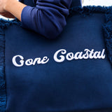 Gone Coastal Fringe Tote - The Pink Pineapple 850