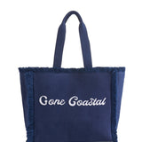 Gone Coastal Fringe Tote - The Pink Pineapple 850