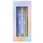 Good Vibes Metal Pen Set - The Pink Pineapple 850