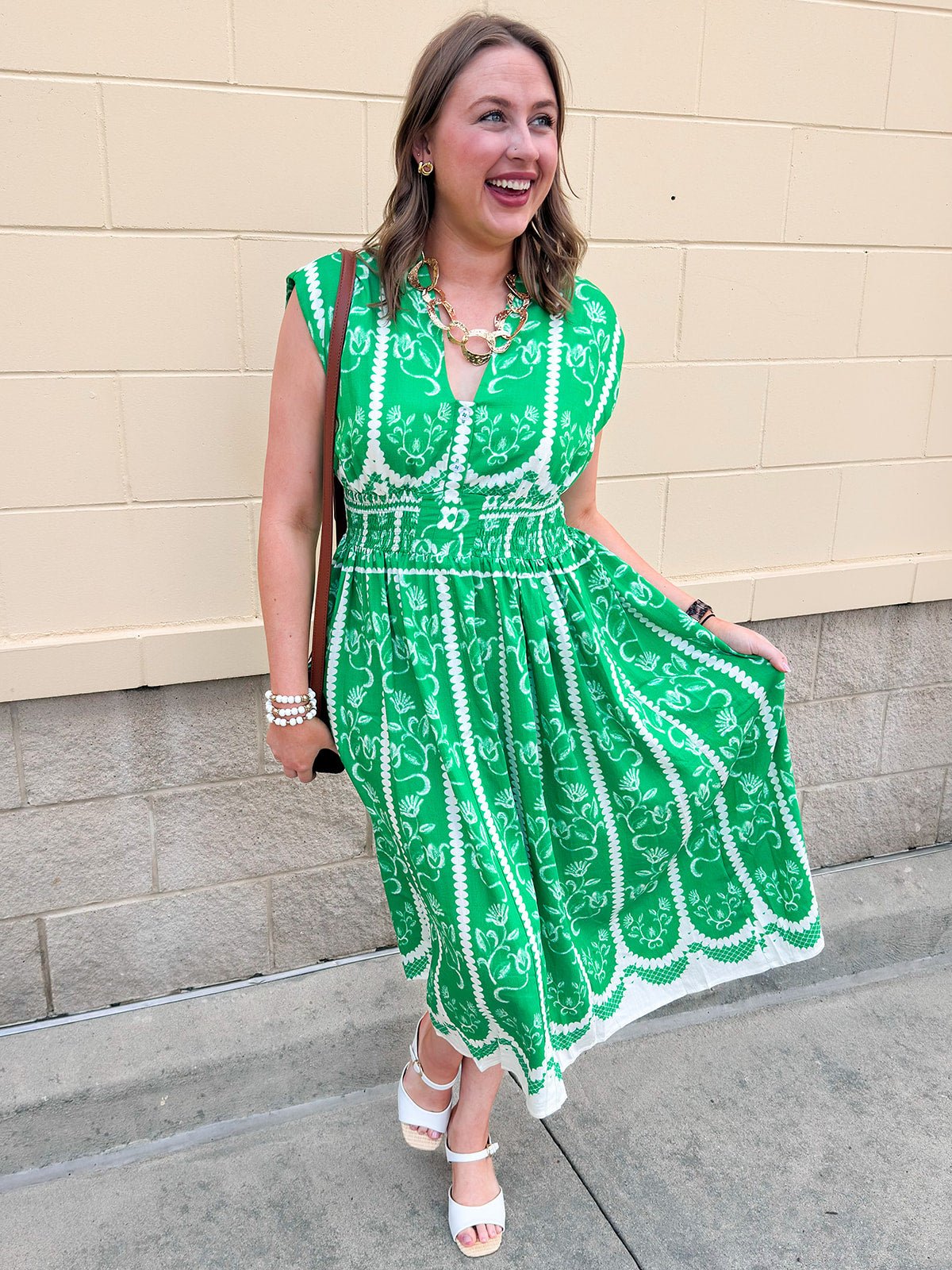 Green Oasis Maxi Dress - The Pink Pineapple 850