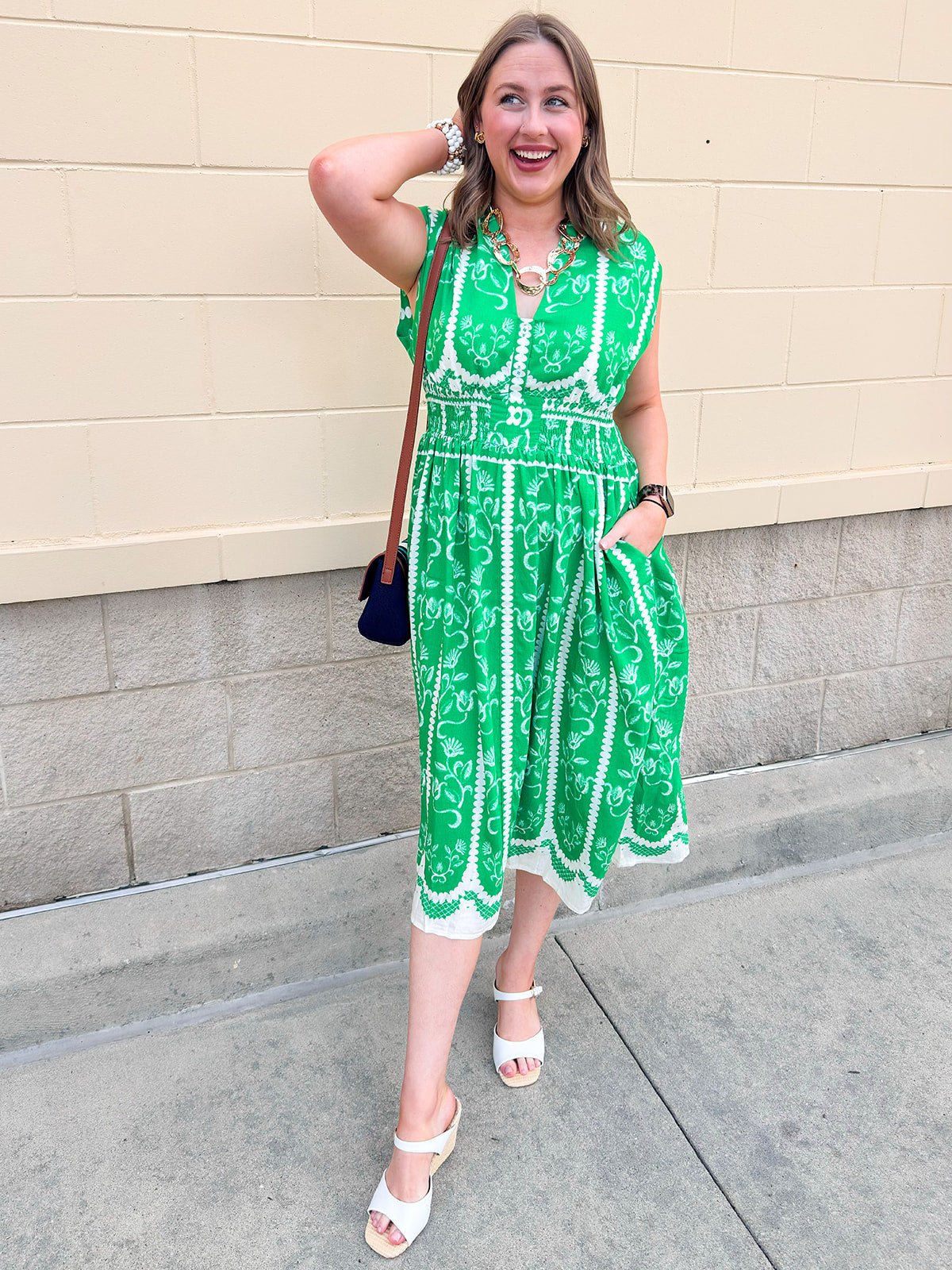 Green Oasis Maxi Dress - The Pink Pineapple 850