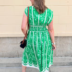 Green Oasis Maxi Dress - The Pink Pineapple 850