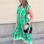 Green Oasis Maxi Dress - The Pink Pineapple 850