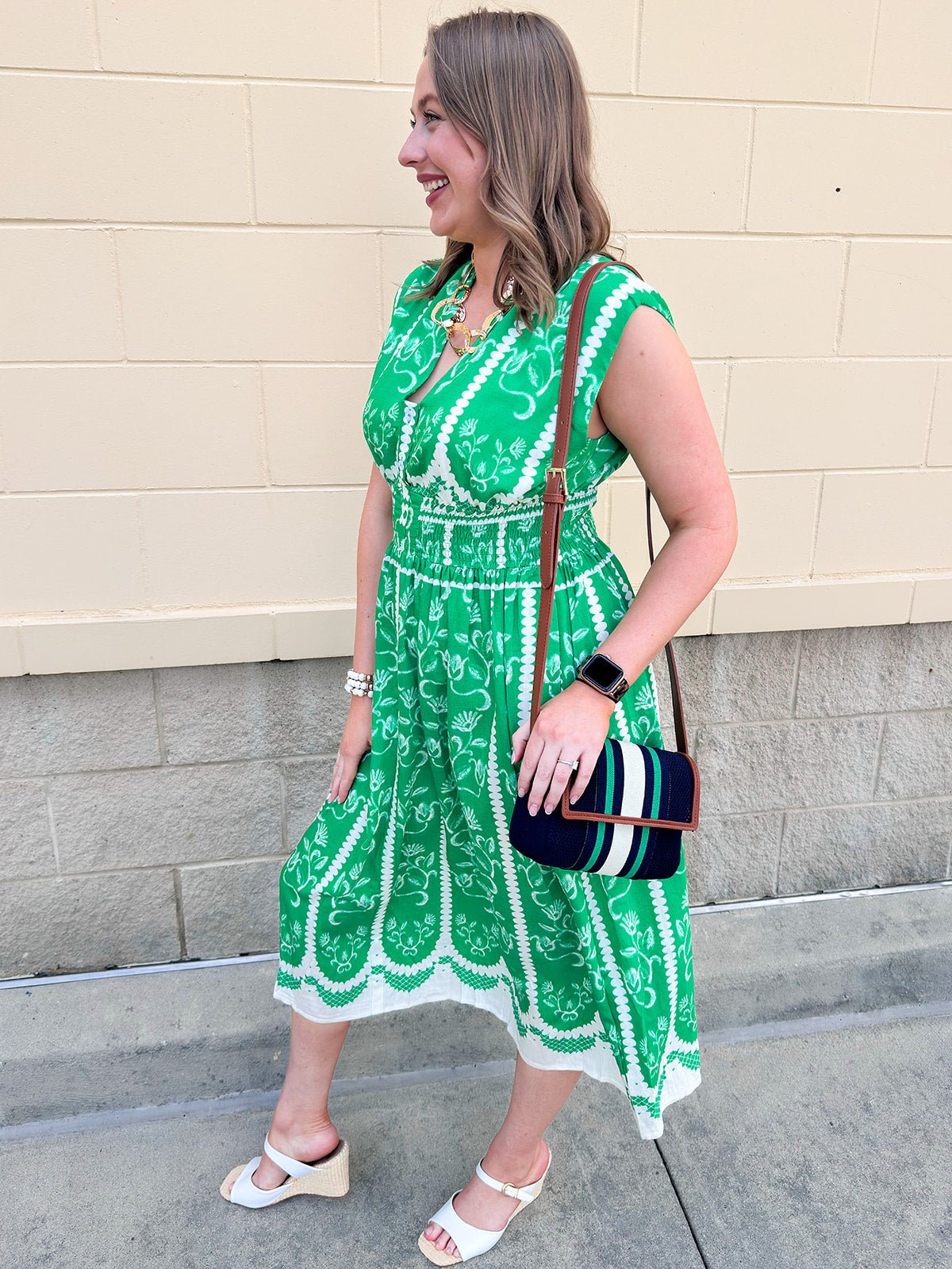 Green Oasis Maxi Dress - The Pink Pineapple 850