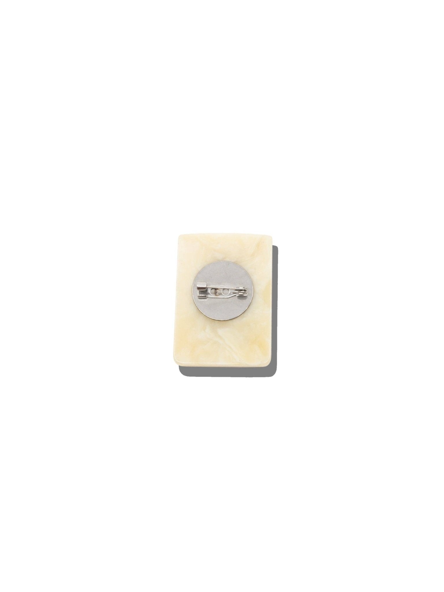 Hand - Painted Mahjong Joker Brooch - The Pink Pineapple 850