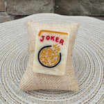 Hand-Painted Mahjong Joker Brooch- Restock Preorder - The Pink Pineapple 850