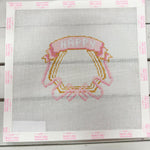 Happy Crest Canvas – Pink - The Pink Pineapple 850