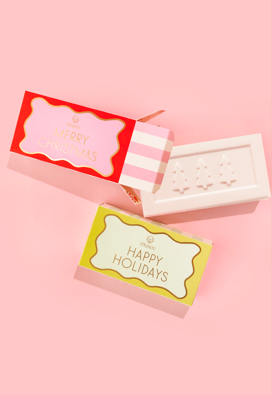 Happy Holidays Soap - The Pink Pineapple 850
