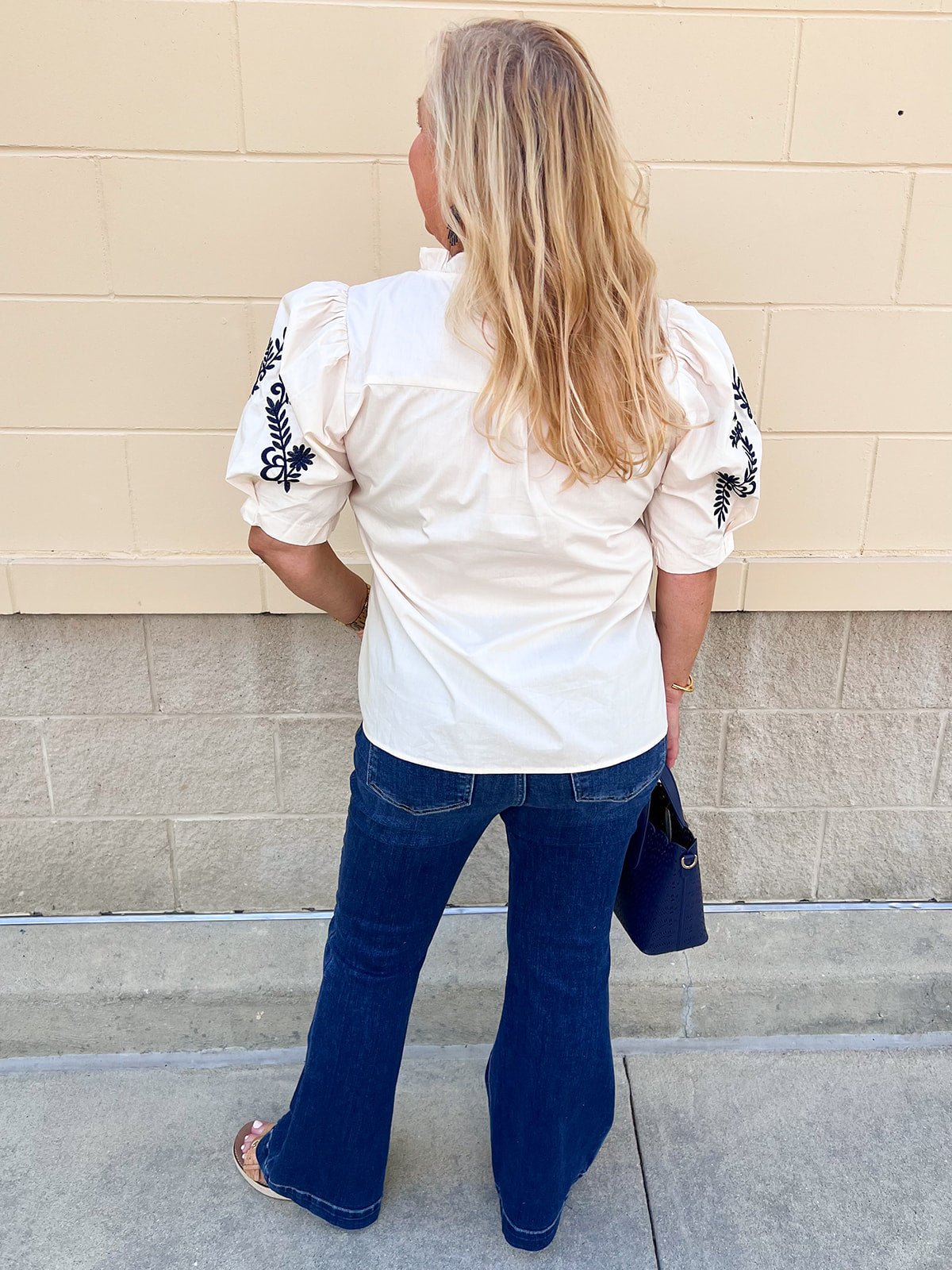 Harbor Heirloom Embroidered Top - The Pink Pineapple 850