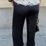 Harbor Line Black Trouser - The Pink Pineapple 850