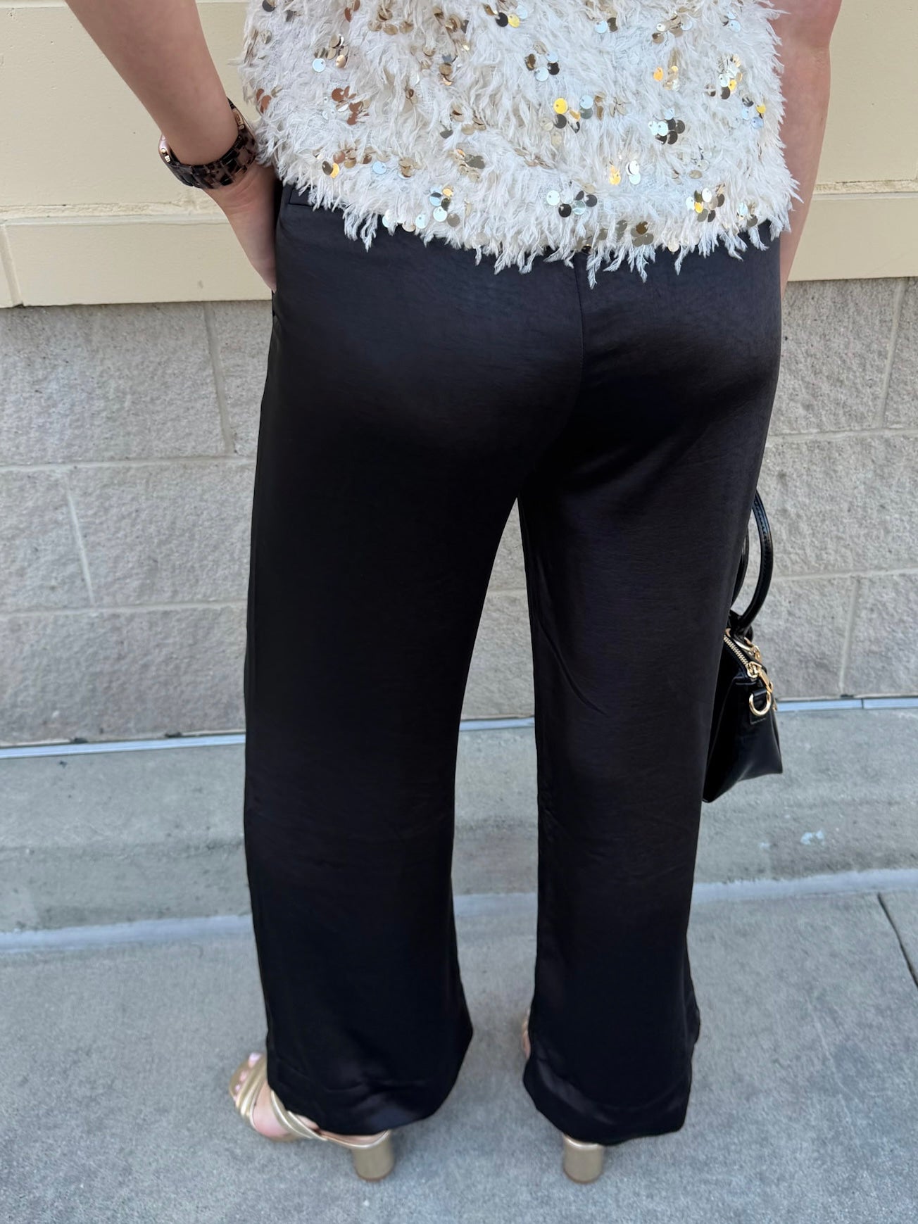 Harbor Line Black Trouser - The Pink Pineapple 850