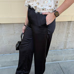 Harbor Line Black Trouser - The Pink Pineapple 850