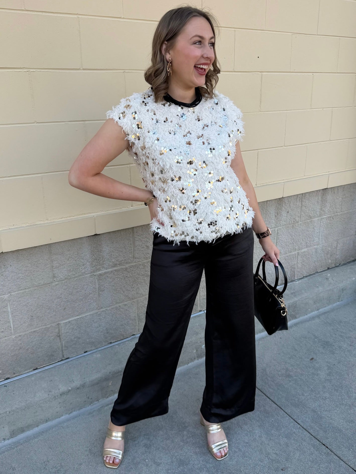 Harbor Line Black Trouser - The Pink Pineapple 850