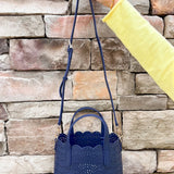 Harbor Noir Scallop Crossbody - The Pink Pineapple 850