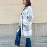 Harbor View Plaid Knit Jacket - The Pink Pineapple 850