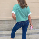 Harborline Ease Top in Kelly Green - The Pink Pineapple 850