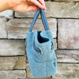 Harper Denim Crossbody Bag - The Pink Pineapple 850