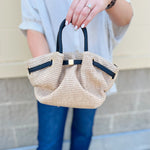 Harper Woven Crossbody Bag - The Pink Pineapple 850