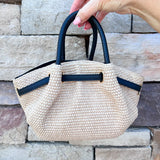 Harper Woven Crossbody Bag - The Pink Pineapple 850