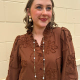 [Hart Designs] Heirloom Glow Dangle Pearl Earrings - The Pink Pineapple 850