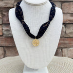 [Hart Designs] The Celestial Noir Scarf Necklace - The Pink Pineapple 850