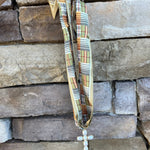 [Hart Designs] The Harvest Cross Scarf Necklace - The Pink Pineapple 850