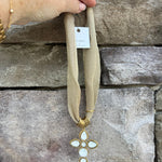 [Hart Designs] The Pure Grace Scarf Necklace - The Pink Pineapple 850