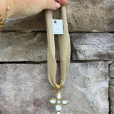 [Hart Designs] The Pure Grace Scarf Necklace - The Pink Pineapple 850