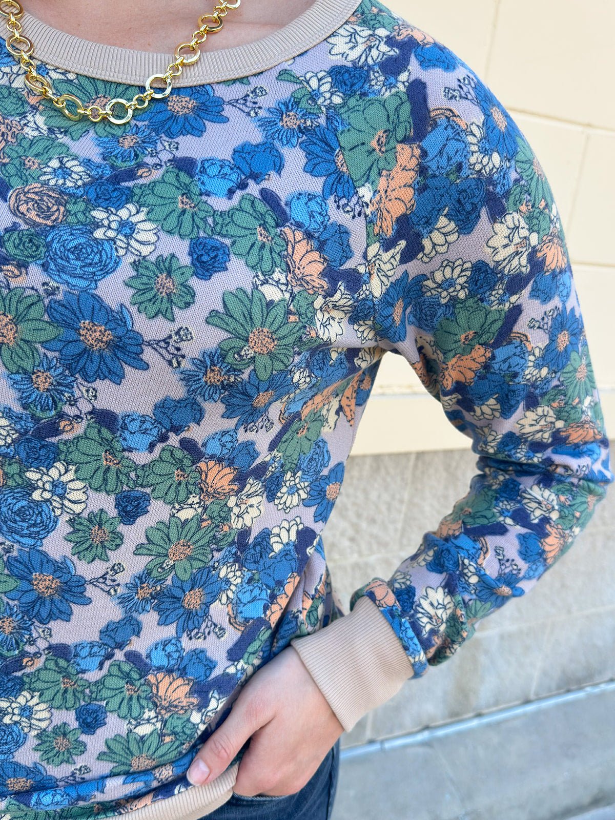 Harvest Bloom Floral Top - The Pink Pineapple 850