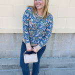Harvest Bloom Floral Top - The Pink Pineapple 850