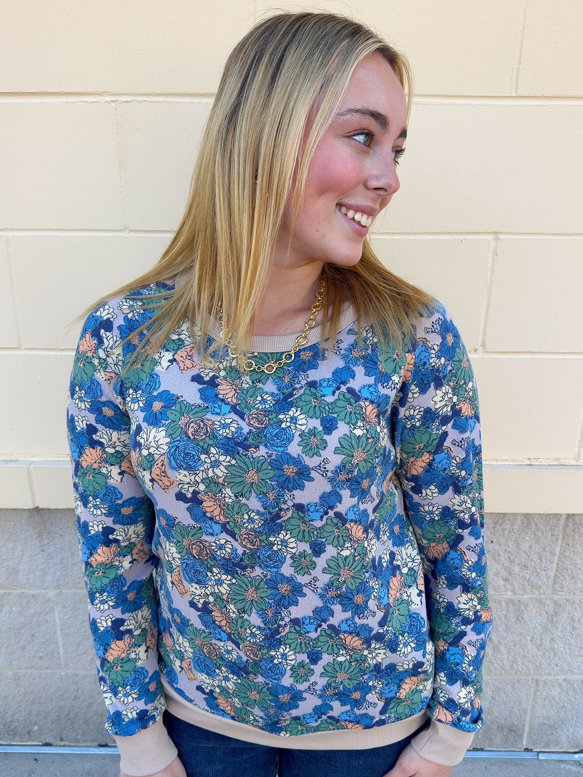 Harvest Bloom Floral Top - The Pink Pineapple 850