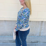 Harvest Bloom Floral Top - The Pink Pineapple 850