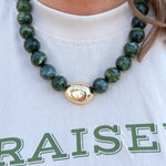 Harvest Meadow Beaded Necklace - The Pink Pineapple 850