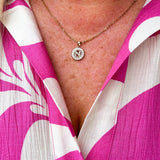 Hayden Initial Pendant Necklace - The Pink Pineapple 850