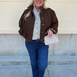 Hazelnut Hues Jacket - The Pink Pineapple 850