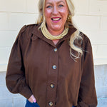 Hazelnut Hues Jacket - The Pink Pineapple 850