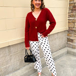 Heartfelt Charm Chunky Knit Cardigan - The Pink Pineapple 850