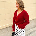 Heartfelt Charm Chunky Knit Cardigan - The Pink Pineapple 850