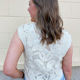Heirloom Coast Crochet Tank - The Pink Pineapple 850