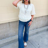 Heirloom Lace Knit Top - The Pink Pineapple 850