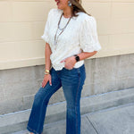 Heirloom Lace Knit Top - The Pink Pineapple 850