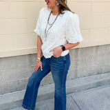 Heirloom Lace Knit Top - The Pink Pineapple 850