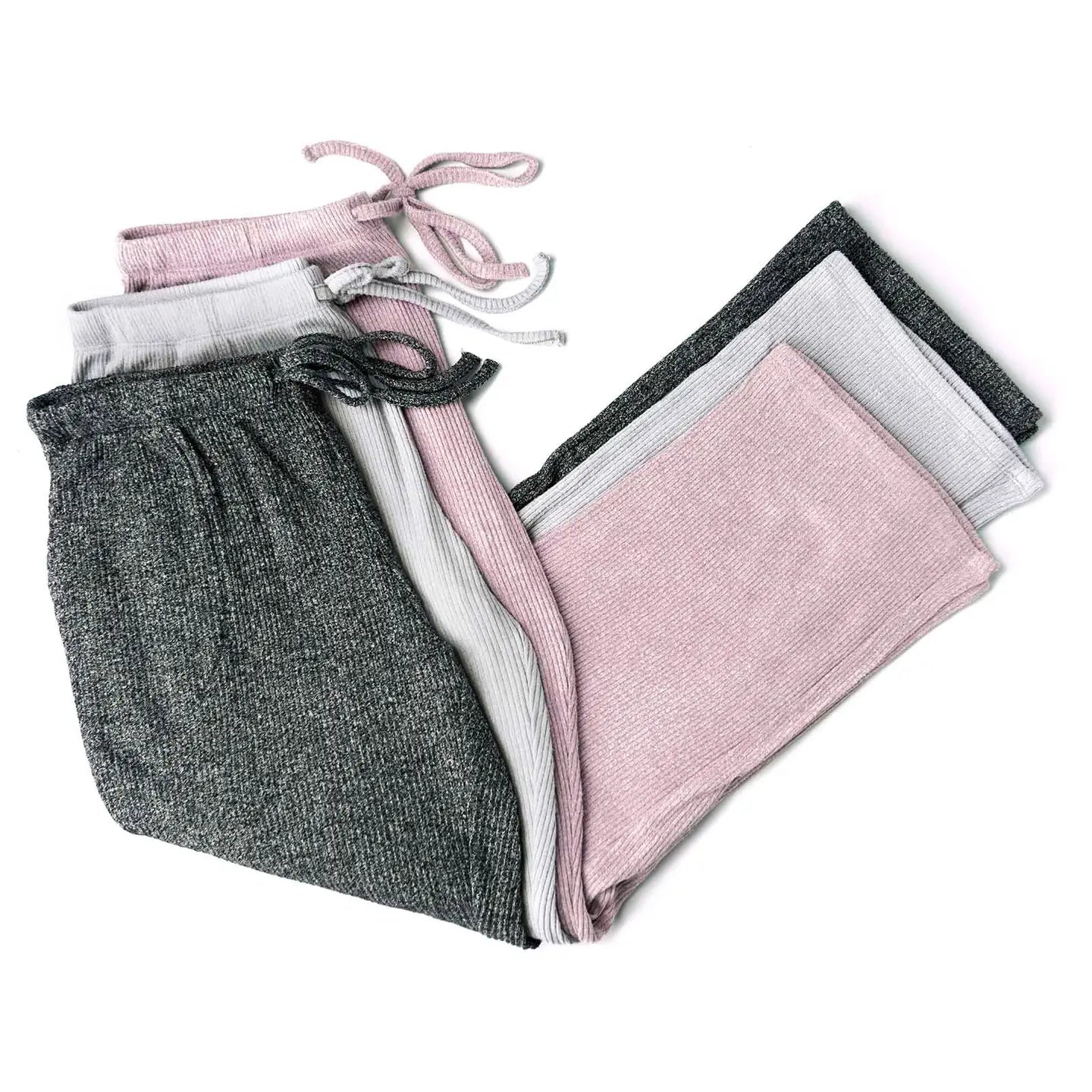 Hello Mello Cuddleblend Lounge Pants in Gray - The Pink Pineapple 850