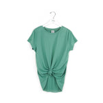Hello Mello Dream Tee in Sage - The Pink Pineapple 850